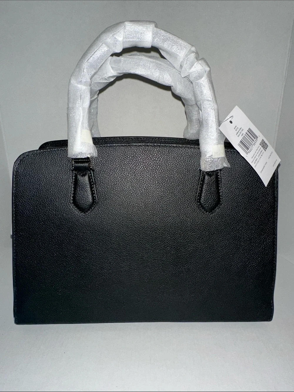 kate spade Black Leather Top-Handle Satchel